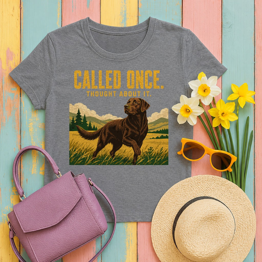 Called Once Lab T-shirt in Graphite Heather