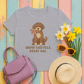 Lagotto Show and Tell Tee in Athletic Heather