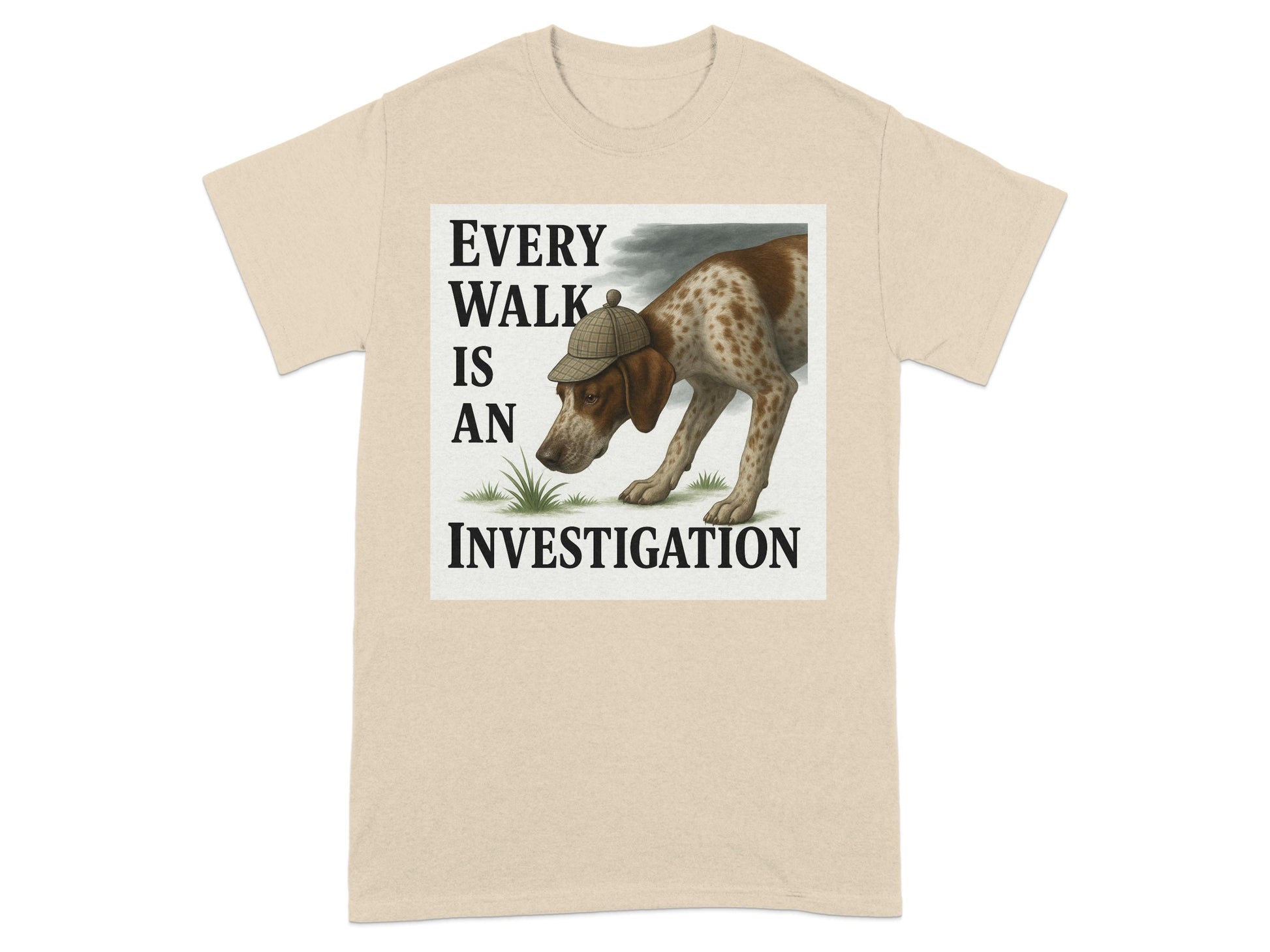 Every Walk is an Investigation T-Shirt product