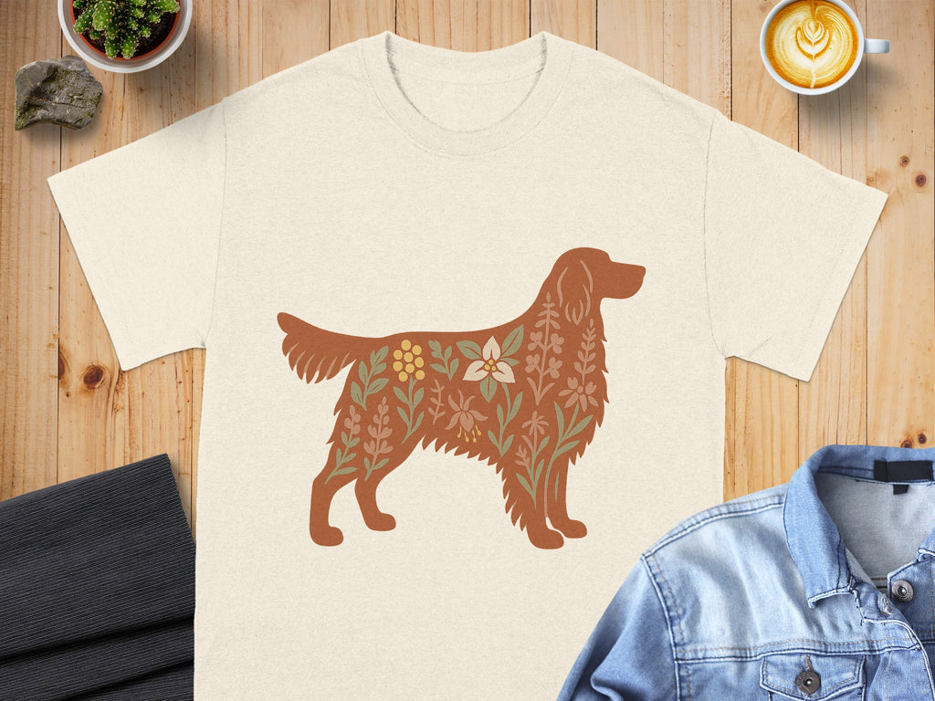 Artistic Dog Silhouette Design T-shirt product type