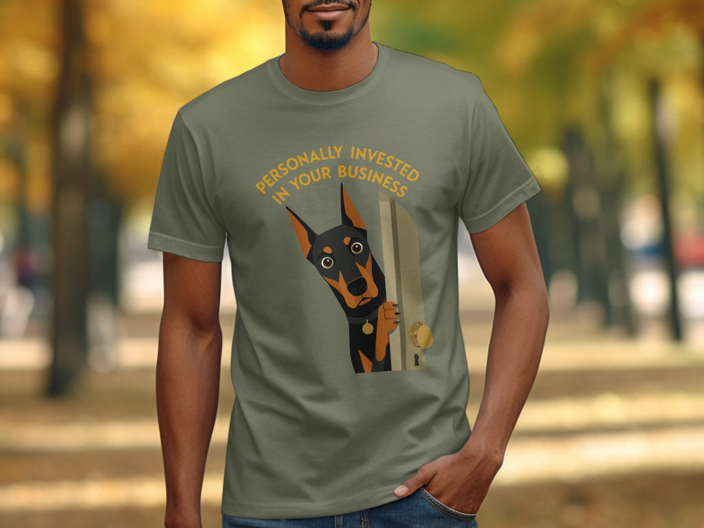 Personally Invested Doberman T-Shirt