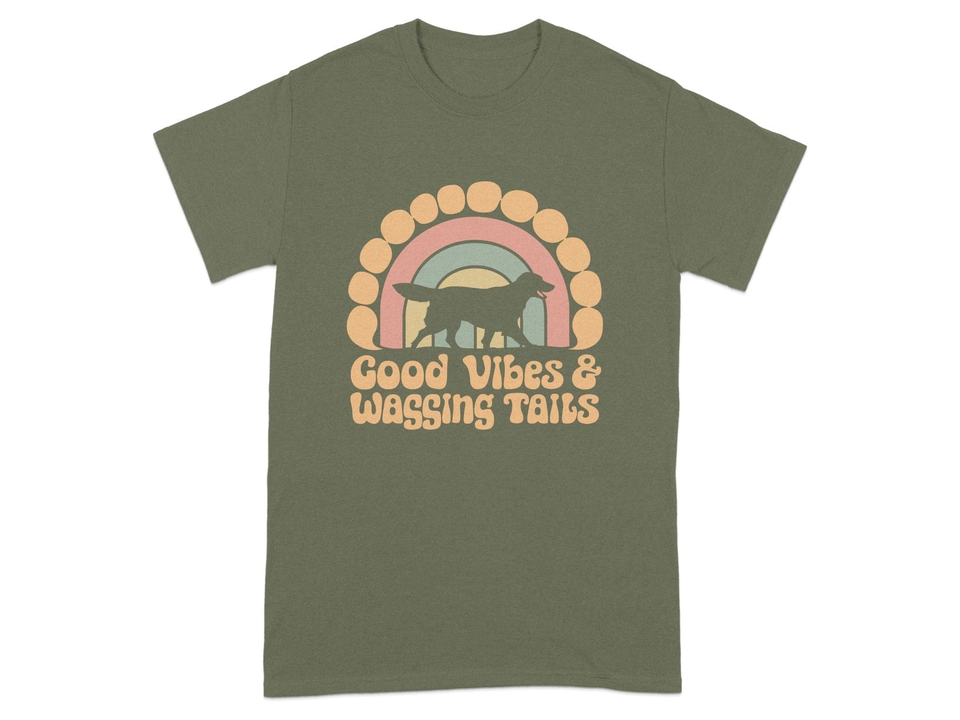 Good Vibes & Wagging Tails Graphic T-Shirt product type