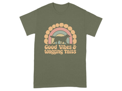 Good Vibes & Wagging Tails Graphic T-Shirt product type