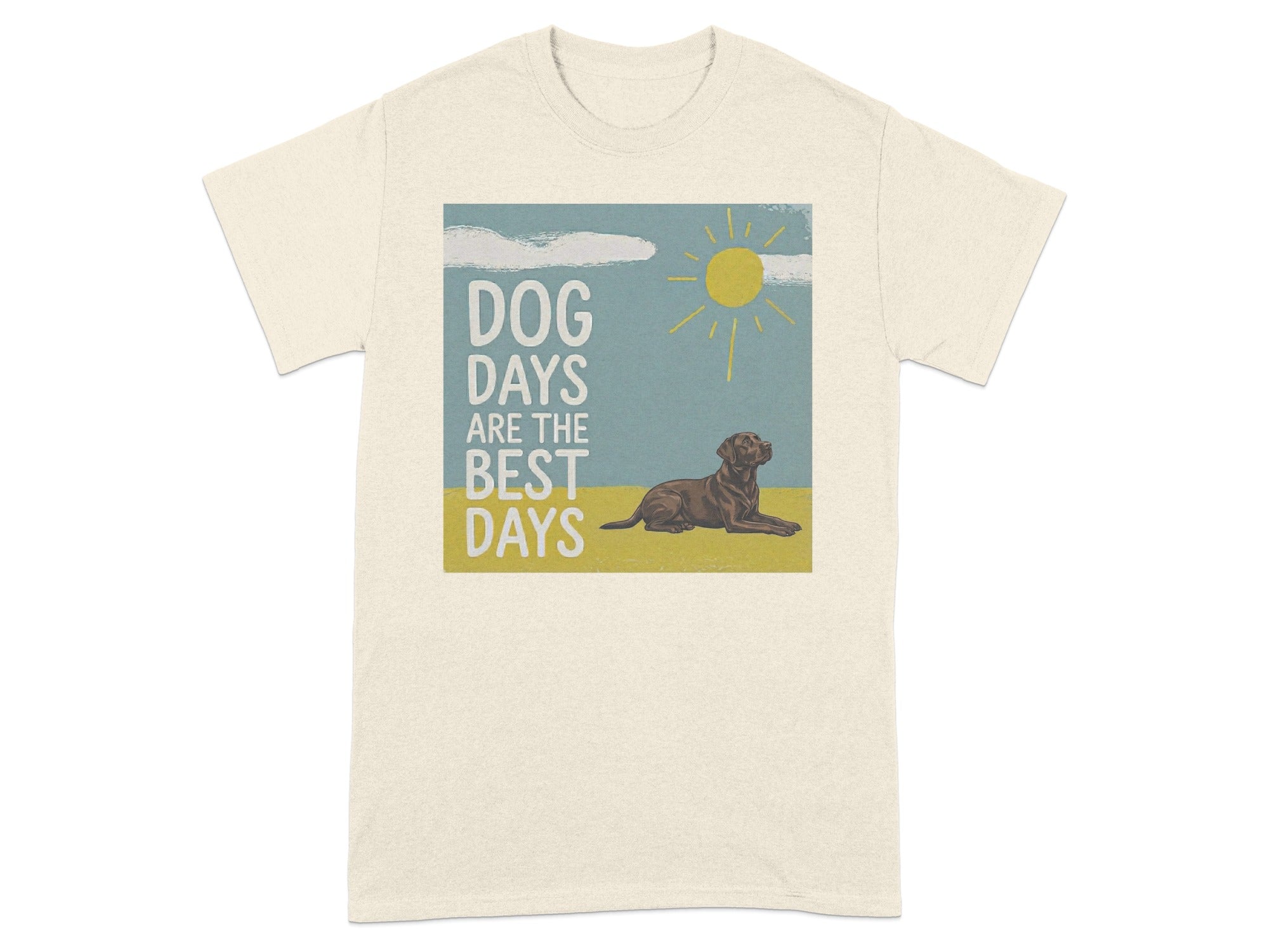 Dog Days Are The Best Days T-Shirt for Dog Lovers