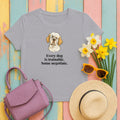 Clumber Spaniel Some Negotiate Tee in Athletic Heather