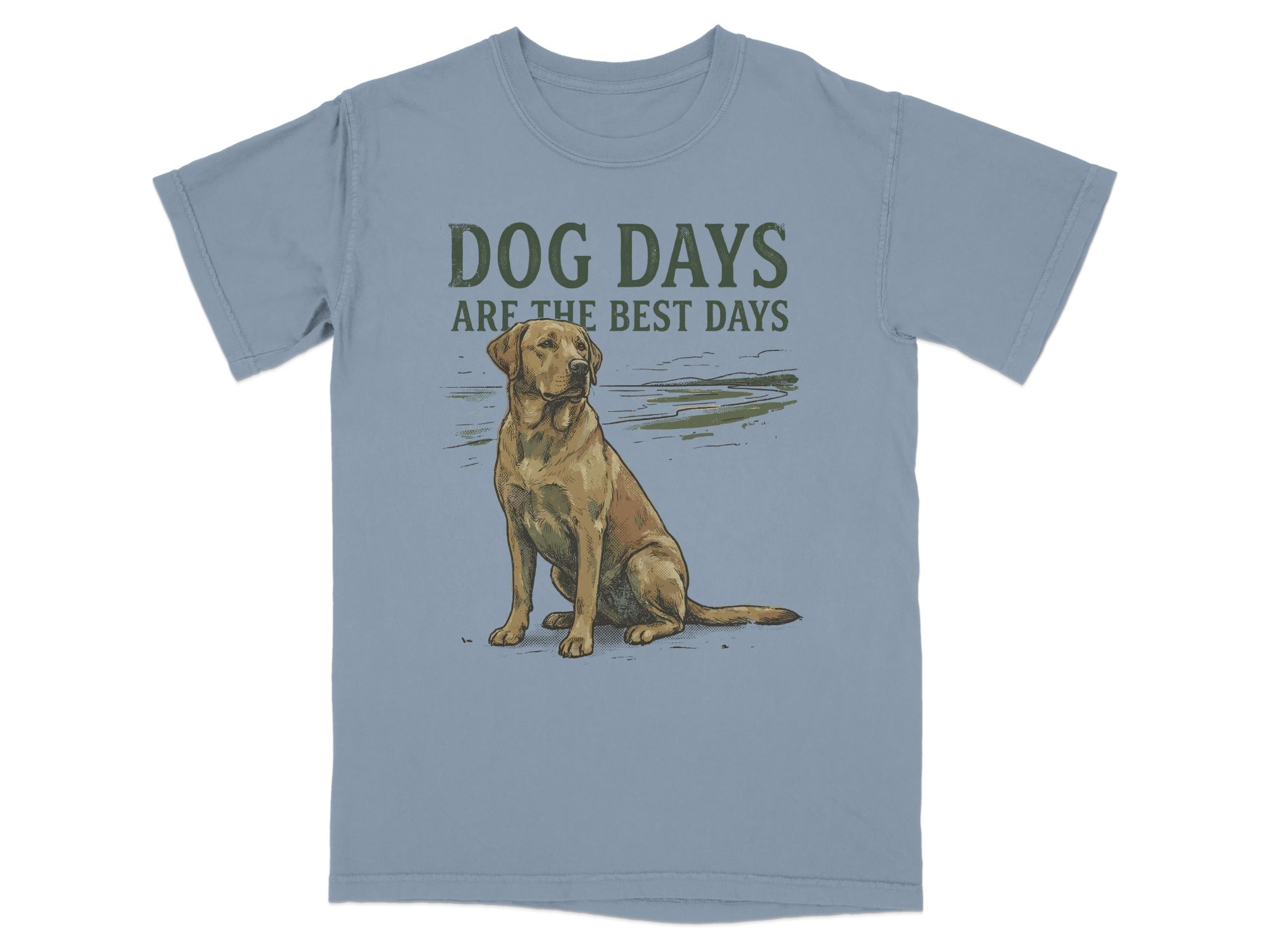 Dog Days Are The Best Days Graphic T-Shirt Product