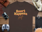 Snort Happens Funny Pet Lover Graphic Tee product type