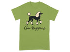 Chic Happens Poodle Graphic Green T-shirt
