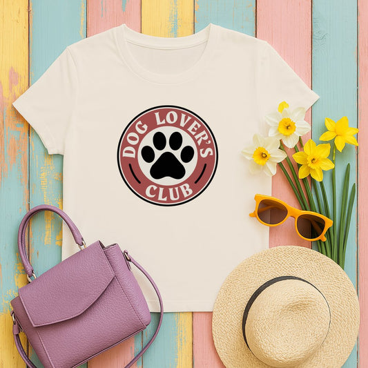 Dog Lovers Club Graphic T-shirt for Casual Wear product type