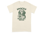 Snacks Make Me Nicer Graphic Tee Product