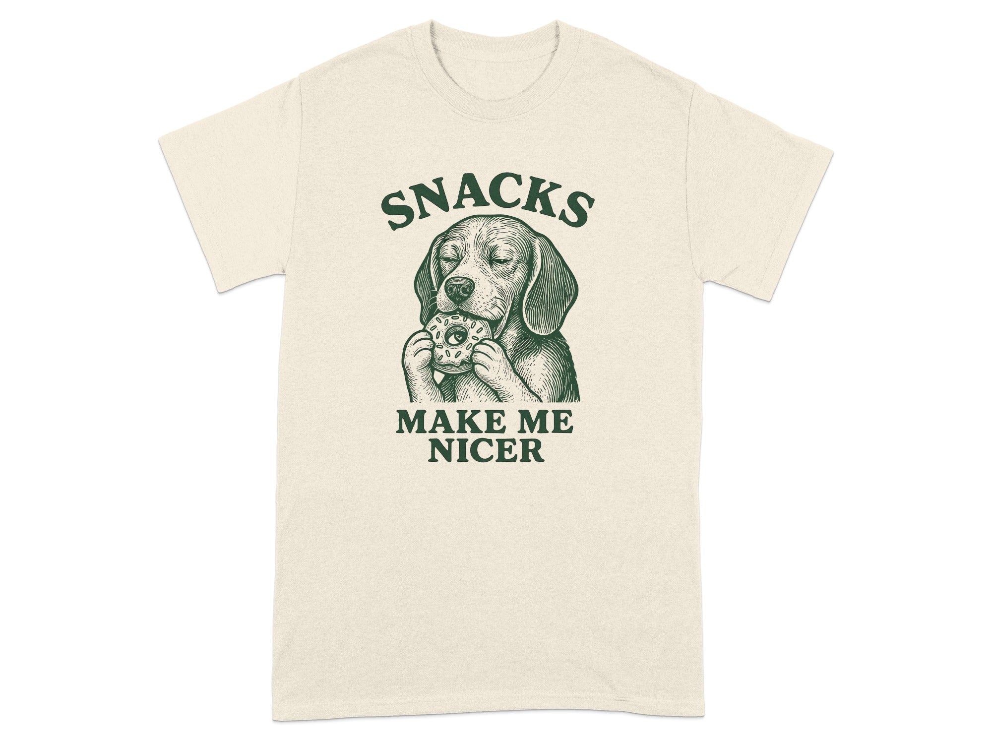 Snacks Make Me Nicer Graphic Tee Product