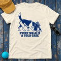 Beagle Detective 'Cold Case' Nose Down T-Shirt in Natural