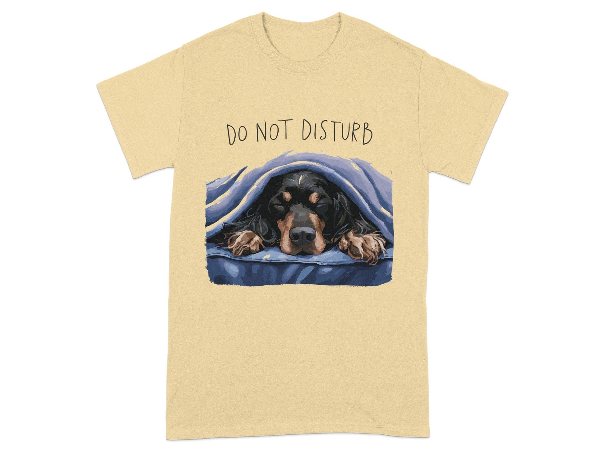 Do Not Disturb Sleeping Dog Design T-shirt product type