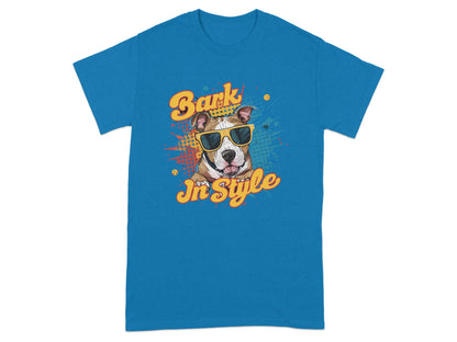 Bark in Style Dog Wearing Sunglasses T-Shirt product