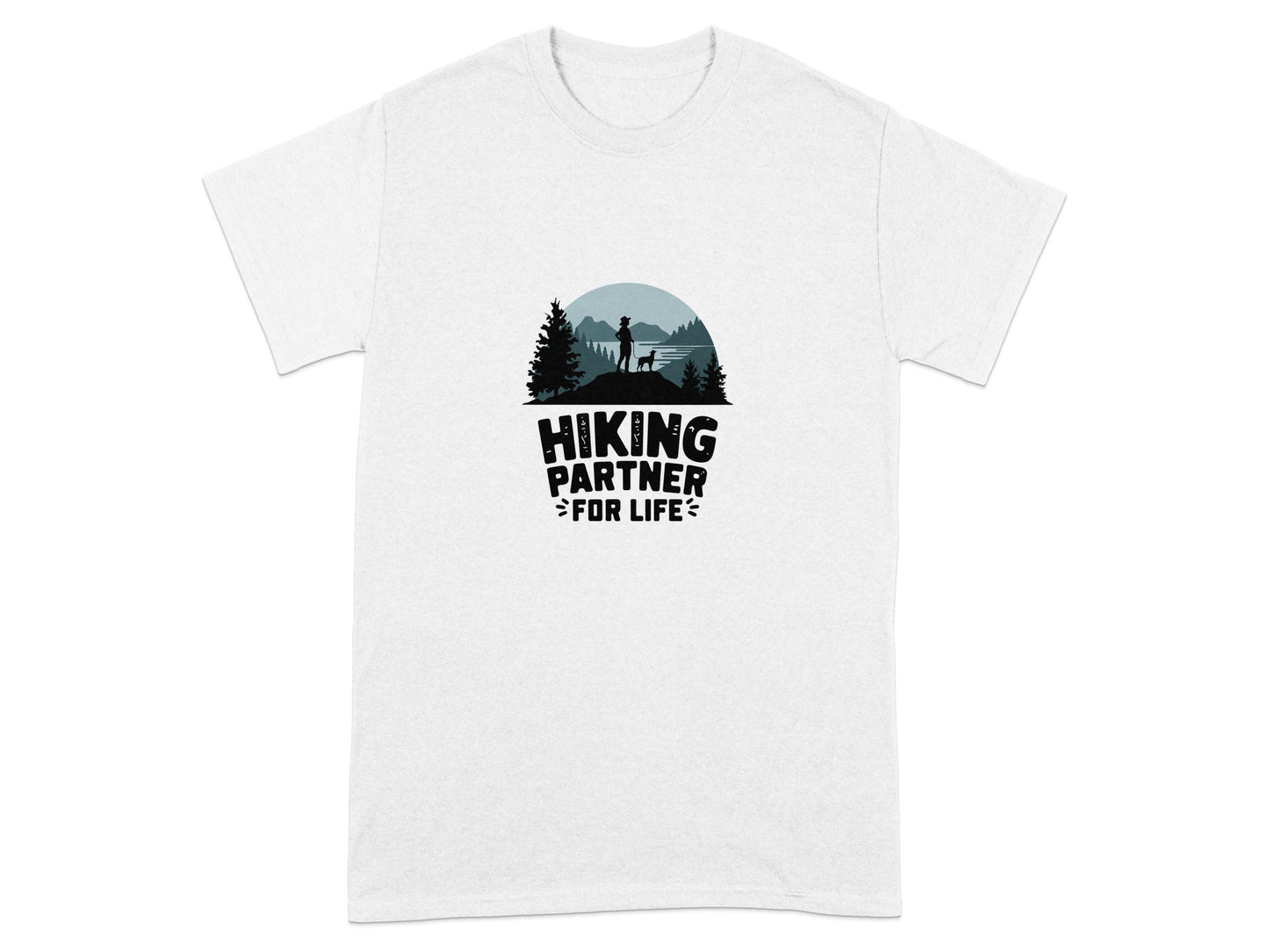 Hiking Partner for Life Printed T-shirt product