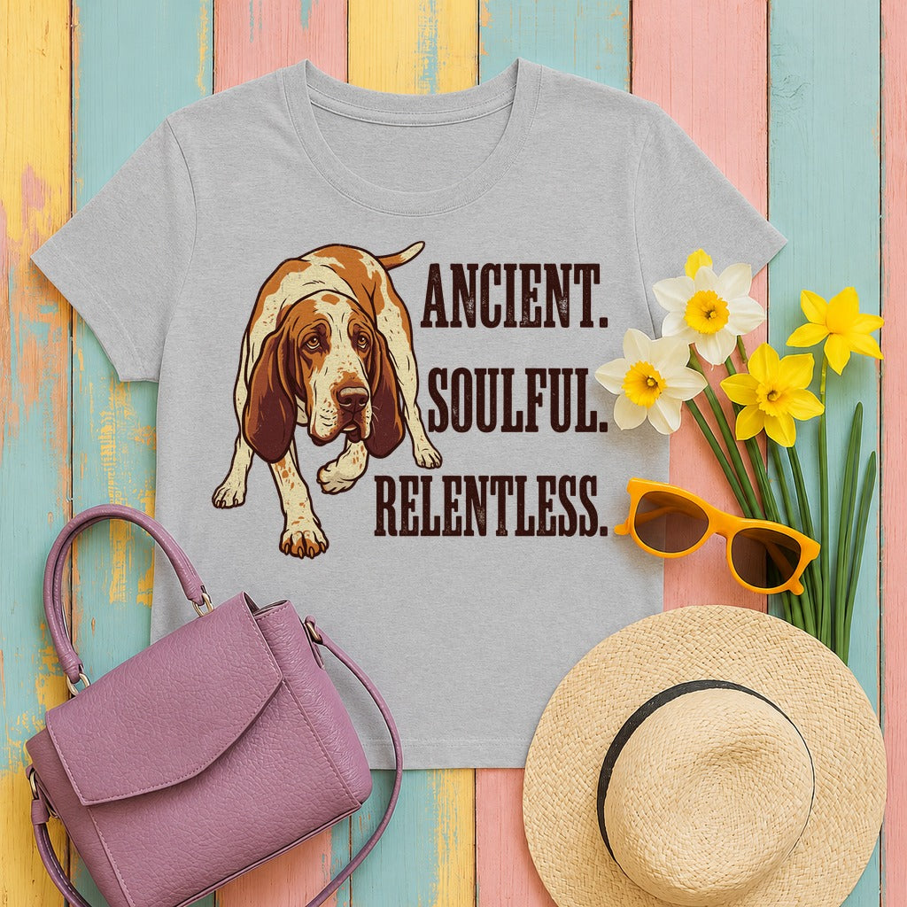 Ancient Soul Bracco Italiano T-Shirt in Sport Grey