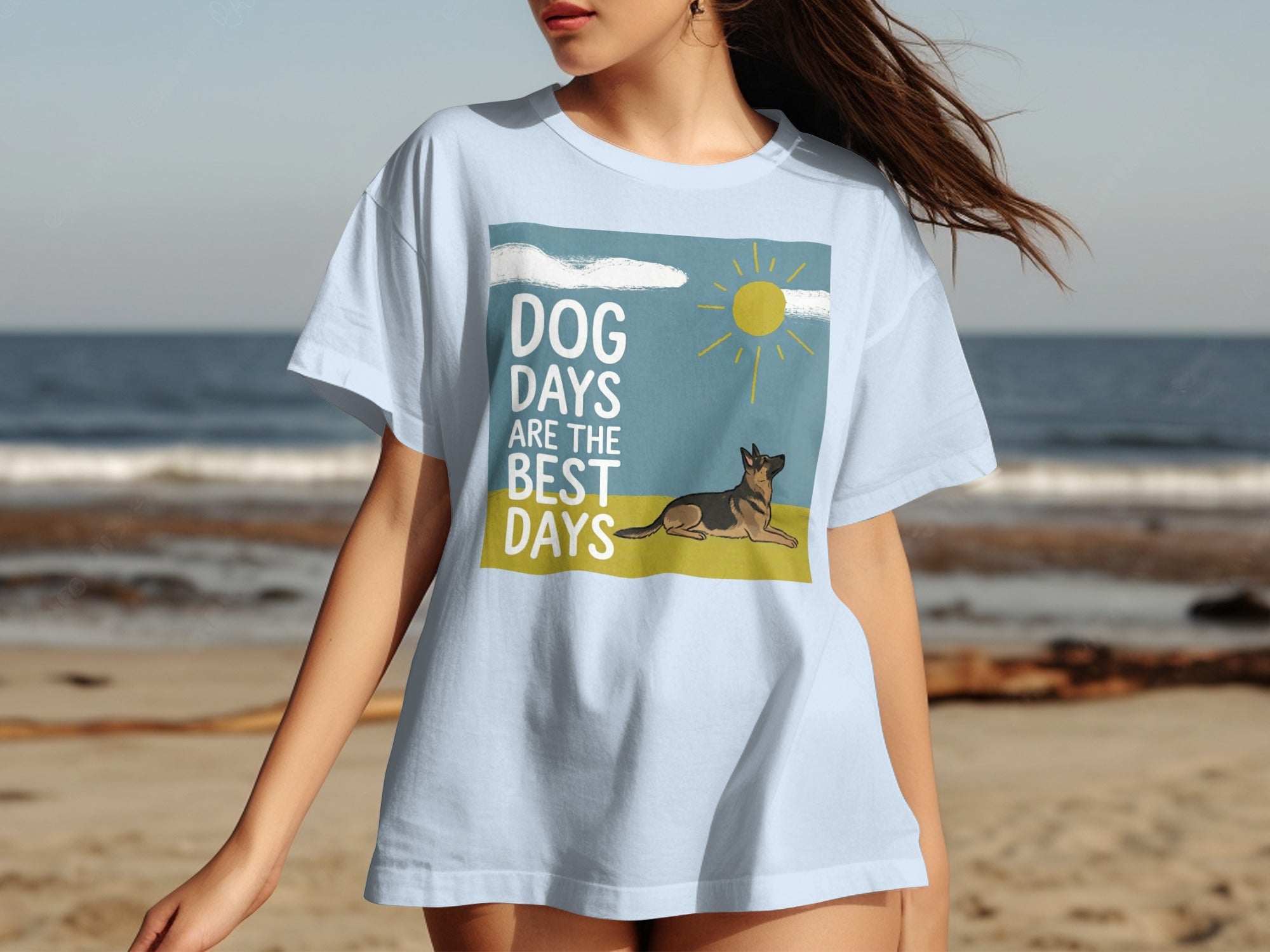 Dog Days Are The Best Days Graphic T-shirt