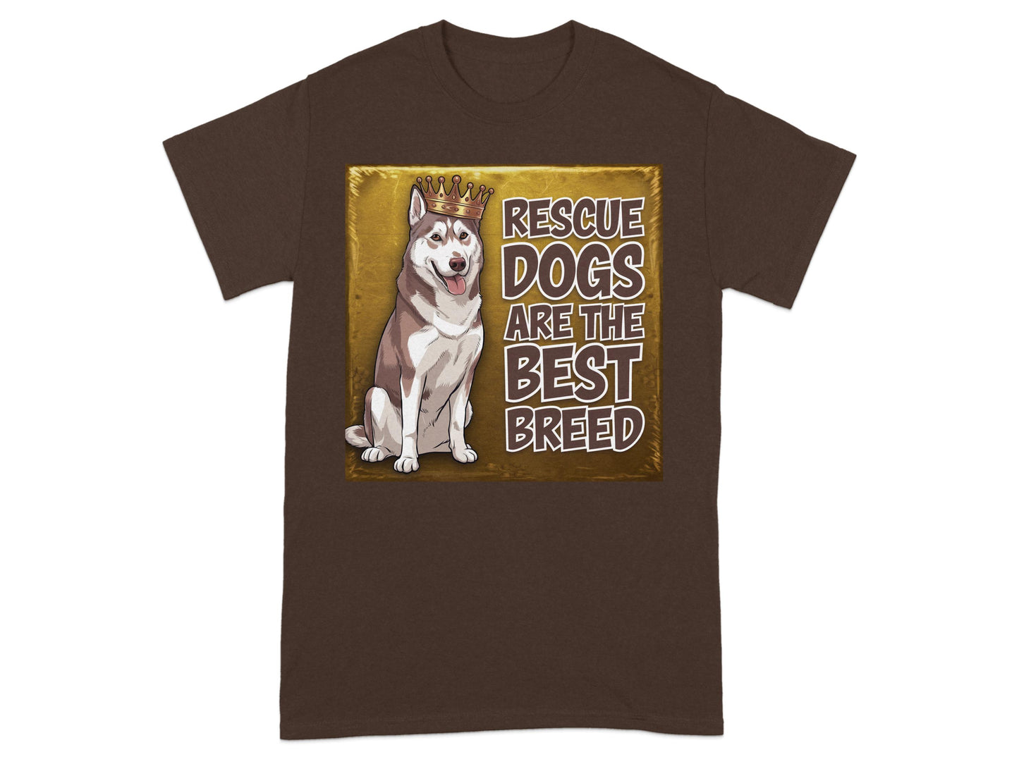 Rescue Dogs Are The Best Breed Graphic T-Shirt product