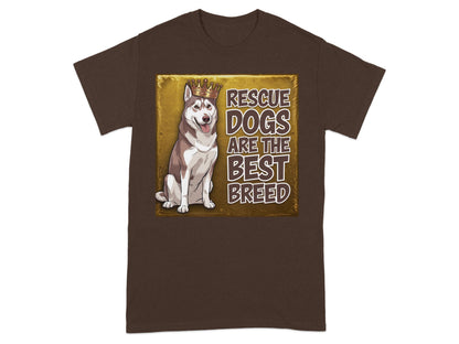 Rescue Dogs Are The Best Breed Graphic T-Shirt product