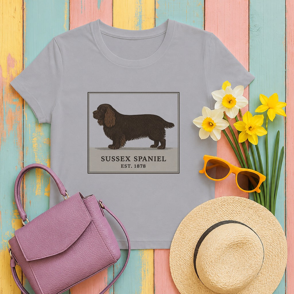 Sussex Spaniel Est. 1878 Field Guide Tee