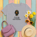 Gordon Setter Some Negotiate Tee in Athletic Heather