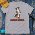 Audience Required Australian Shepherd T-Shirt in Athletic Heather