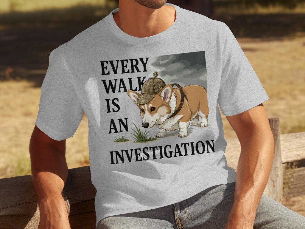 Every Walk Is An Investigation Graphic Tee