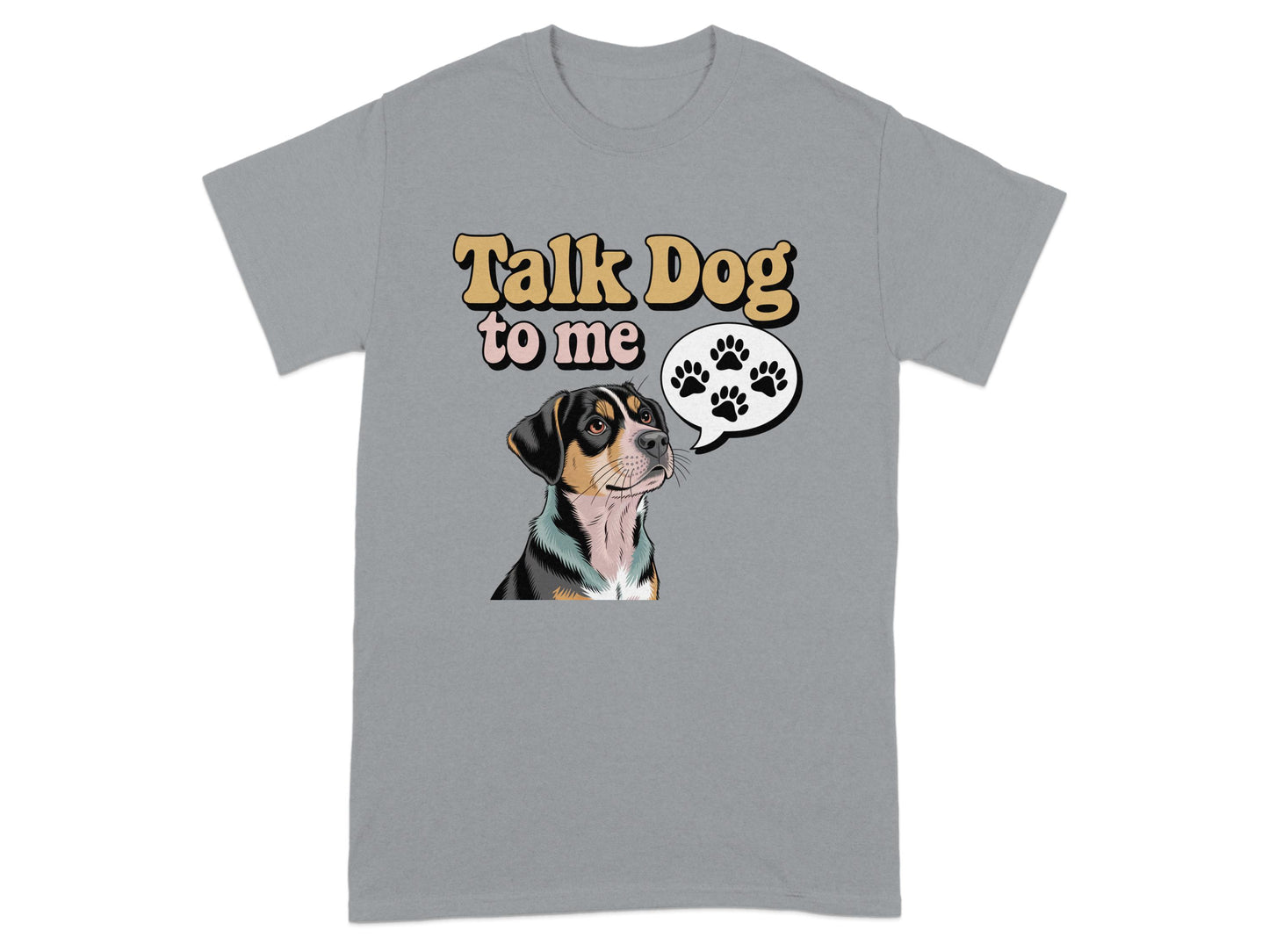 Talk Dog to Me Graphic Printed T-Shirt product type