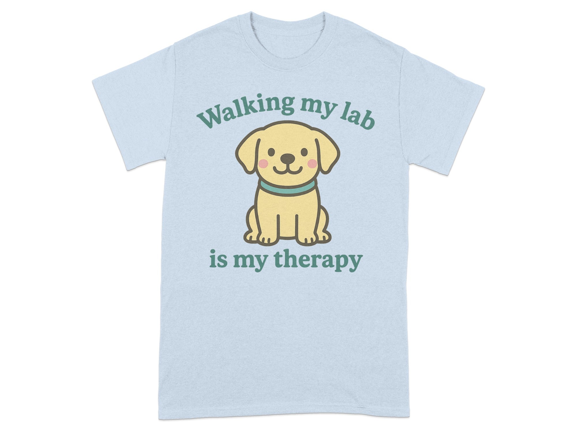 Walking My Lab Is My Therapy T-Shirt
