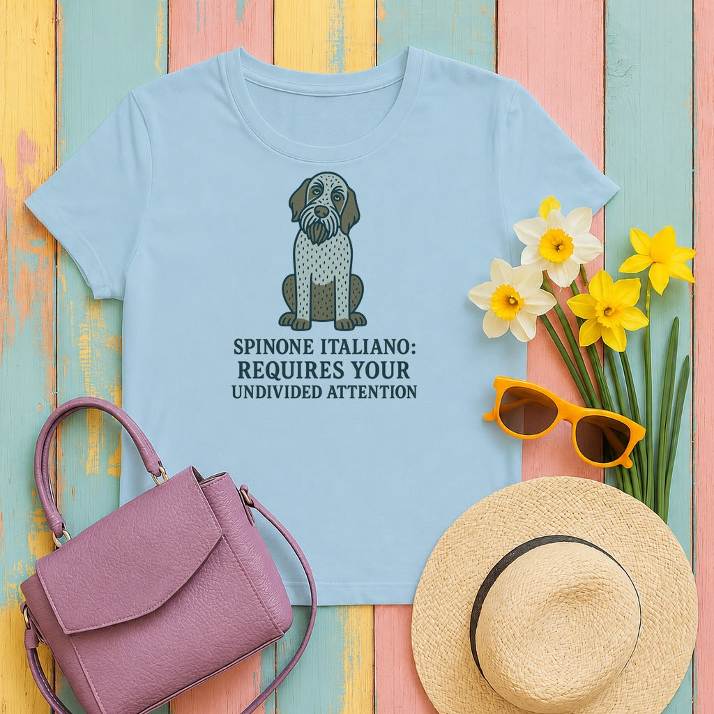Spinone Italiano Requires Your Undivided Attention Tee