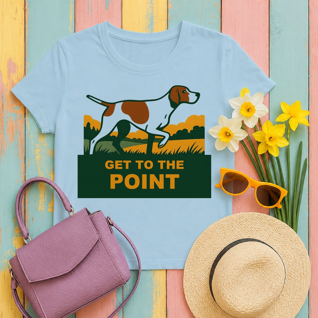 Pointer Get to the Point T-shirt in Light Blue