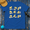Artsy Lab Painter T-Shirt in Royal