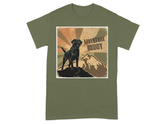 Adventure Buddy Dog Hiking Graphic Tee product