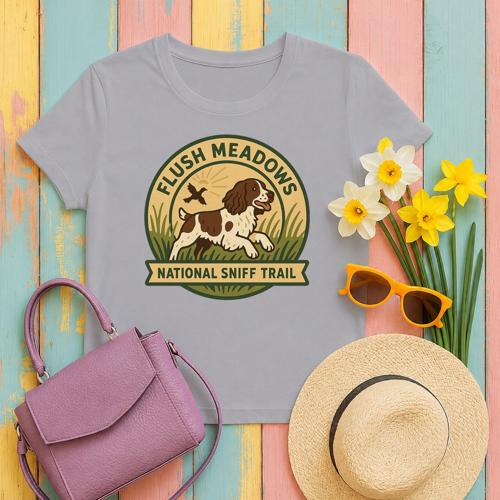 Springer Flush Meadows Tee in Athletic Heather