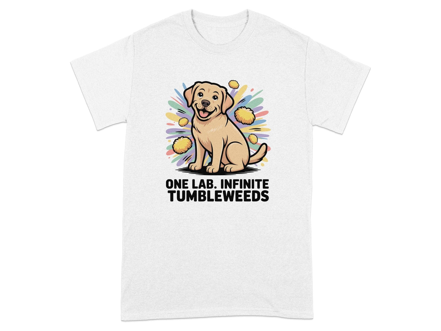 One Lab Infinite Tumbleweeds Funny Dog Shirt product type
