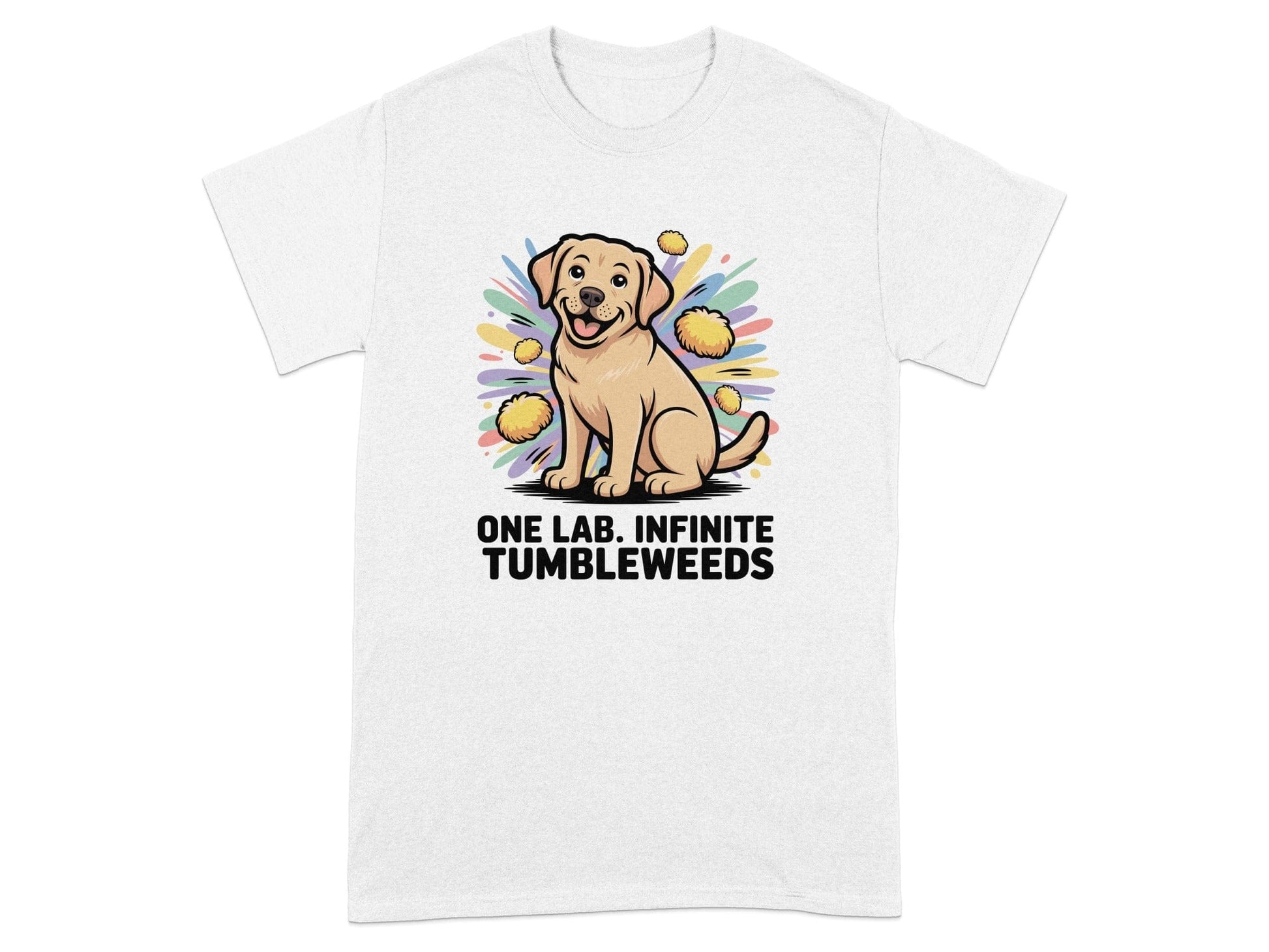 One Lab Infinite Tumbleweeds Funny Dog Shirt product type