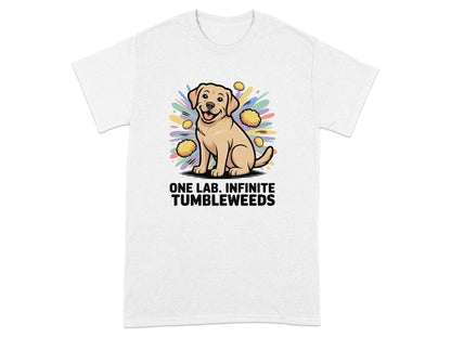 One Lab Infinite Tumbleweeds Funny Dog Shirt product type