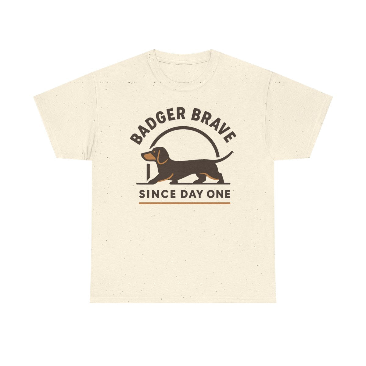 Badger Brave Dachshund T-Shirt