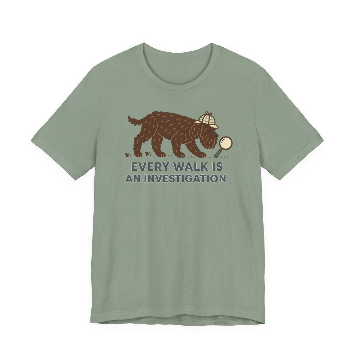 Barbet Every Walk Is an Investigation Tee