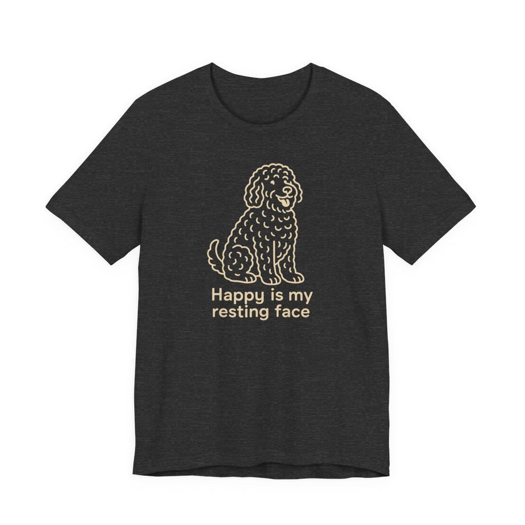 Barbet Happy Is My Resting Face Tee