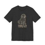 Barbet Happy Is My Resting Face Tee
