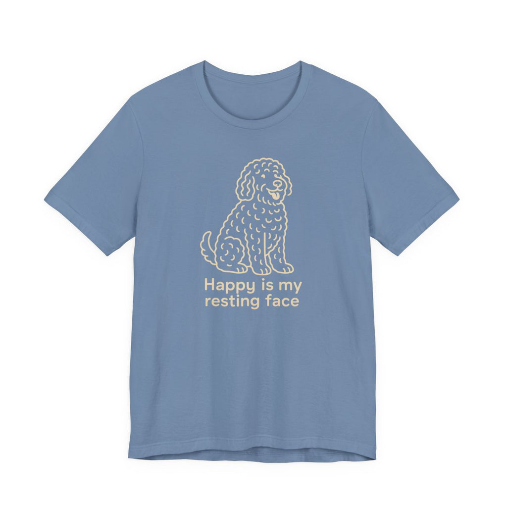 Barbet Happy Is My Resting Face Tee