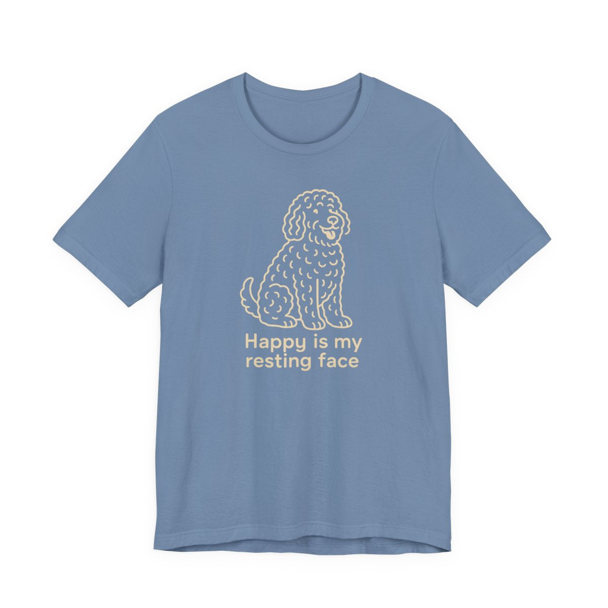 Barbet Happy Is My Resting Face Tee