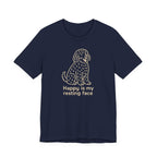 Barbet Happy Is My Resting Face Tee