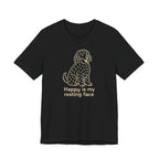 Barbet Happy Is My Resting Face Tee