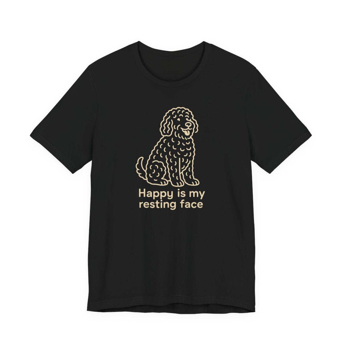 Barbet Happy Is My Resting Face Tee