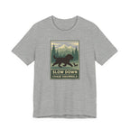 Barbet Slow Down. Chase Squirrels. Tee