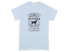 Premium Quality Setters Hand-Crafted T-Shirt Light Blue T-shirt