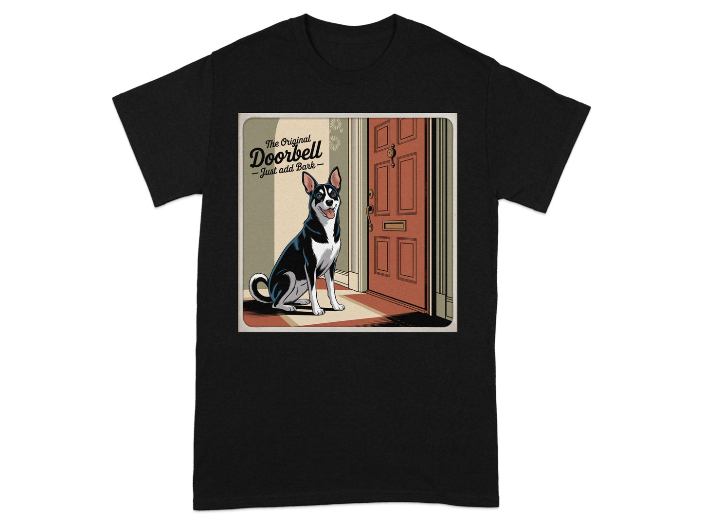 The Original Doorbell Just Add Bark T-shirt product