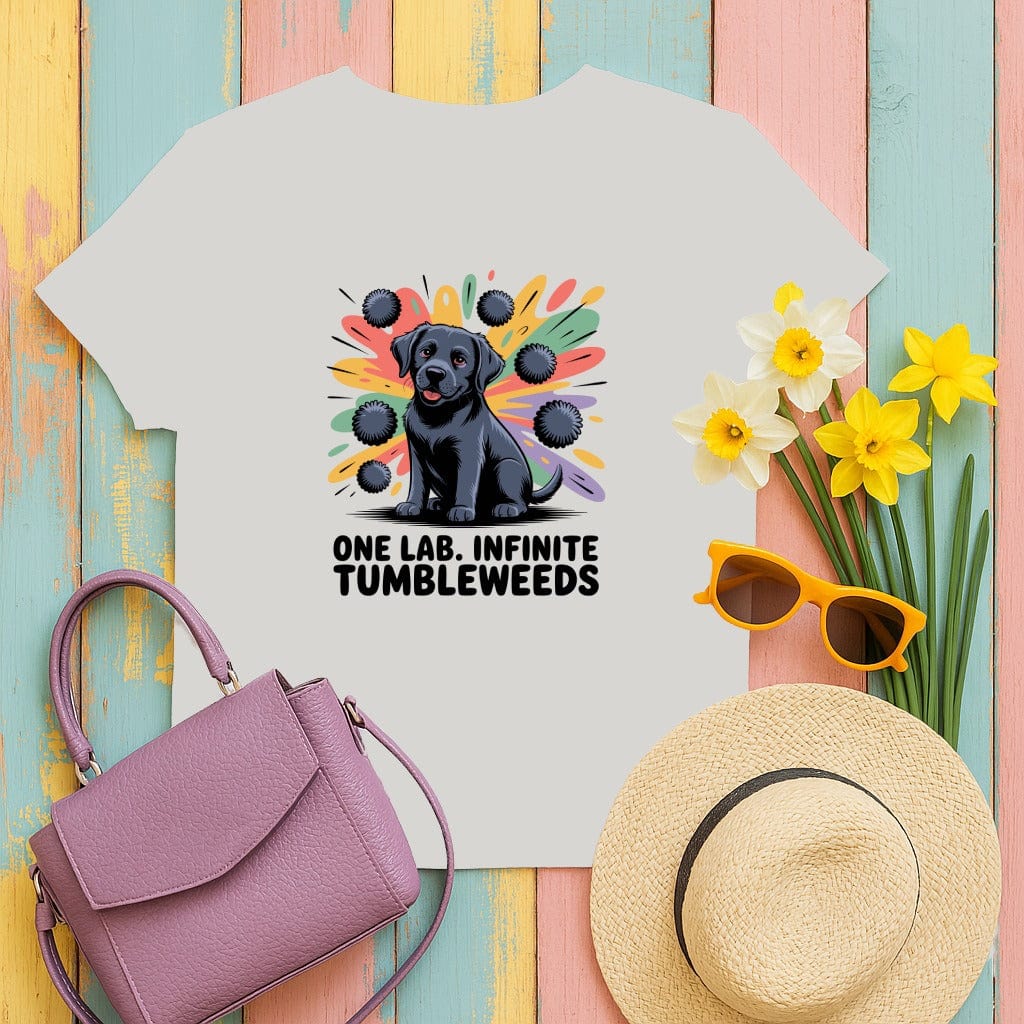 One Lab Infinite Tumbleweeds Design T-shirt product